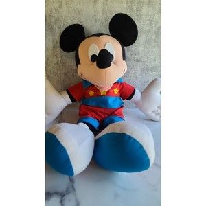 Oversized Mickey Mouse Plush With Battery Pack